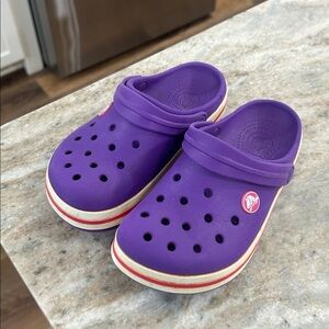 CROCS Crocband II Toddler’s Size C12/C13 Purple